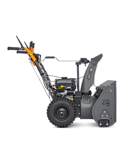 Снегоуборочник бенз. VILLARTEC WB C-76 Plus, зимний двигатель, 7л.с./212 см3, 610х510 мм, эл.стартер, фара, выброс до 12м, передачи 4/1, колёса 14" х5.0, изображение 7