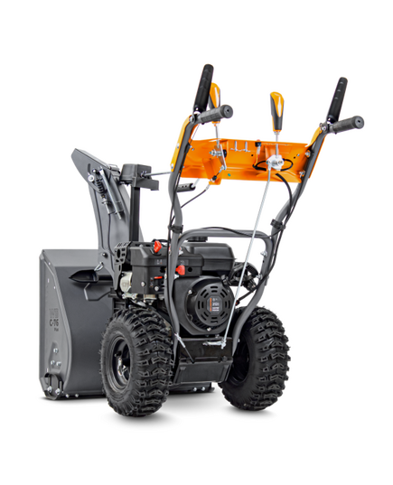 Снегоуборочник бенз. VILLARTEC WB C-76 Plus, зимний двигатель, 7л.с./212 см3, 610х510 мм, эл.стартер, фара, выброс до 12м, передачи 4/1, колёса 14" х5.0, изображение 4