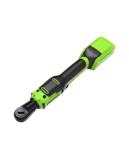 Акк. гайковёрт-трещотка GREENWORKS GD24RW, 24В, 1x2Ач, 1/2", 80Нм, 70мм, 0-250об/мин, бесщеточная, LED-подсветка, сумка (3804007CUA), изображение 2