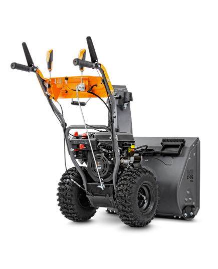 Снегоуборочник бенз. VILLARTEC WB C-76 Plus, зимний двигатель, 7л.с./212 см3, 610х510 мм, эл.стартер, фара, выброс до 12м, передачи 4/1, колёса 14" х5.0, изображение 3