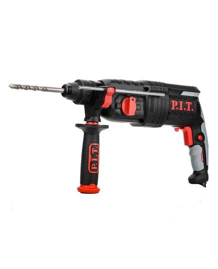 Перфоратор P.I.T. PBH26-C8, горизонт.,  800 Вт, 3,2 Дж, 3 реж, Ø26 мм, 0-1300 об, кейс, изображение 5
