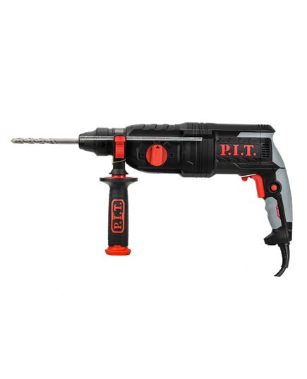 Перфоратор P.I.T. PBH26-C8, горизонт.,  800 Вт, 3,2 Дж, 3 реж, Ø26 мм, 0-1300 об, кейс, изображение 4