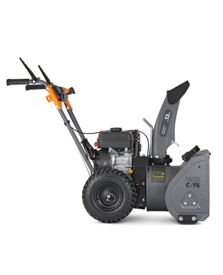 Снегоуборочник бенз. VILLARTEC WB C-75, зимний двигатель, 7л.с./212см3, 560х400 мм, выброс до 12 м, передачи 4/1, колёса 13" х4.10-6, изображение 6
