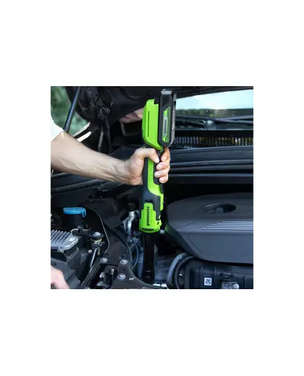 Акк. гайковёрт-трещотка GREENWORKS GD24RWX, 24В, 1/2", 80Нм, 170мм, удлиненая, 0-250об/мин, бесщеточная, LED-подсветка, без АКБ и ЗУ (3803907), изображение 9