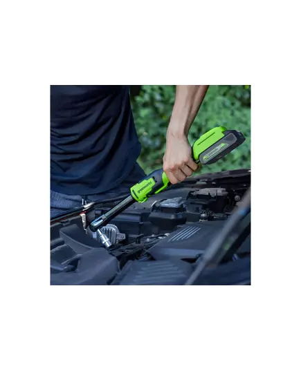 Акк. гайковёрт-трещотка GREENWORKS GD24RWX, 24В, 1/2", 80Нм, 170мм, удлиненая, 0-250об/мин, бесщеточная, LED-подсветка, без АКБ и ЗУ (3803907), изображение 8