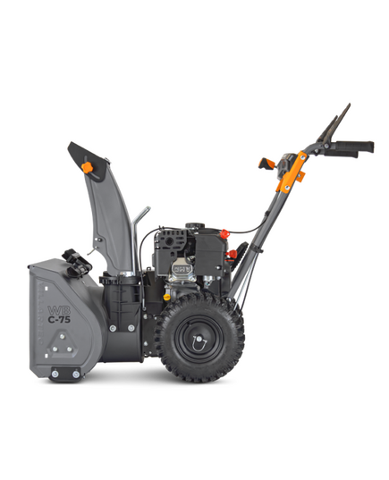 Снегоуборочник бенз. VILLARTEC WB C-75, зимний двигатель, 7л.с./212см3, 560х400 мм, выброс до 12 м, передачи 4/1, колёса 13" х4.10-6, изображение 5
