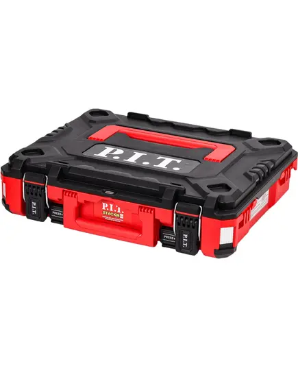 Акк. дрель ударная P.I.T. PSB20H-13C, 20 В, 110 Нм, 2х4.0 Ач, ЗУ, 25 бит, кейс STACKIN, изображение 7