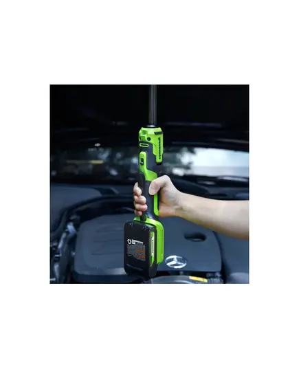 Акк. гайковёрт-трещотка GREENWORKS GD24RWX, 24В, 1/2", 80Нм, 170мм, удлиненая, 0-250об/мин, бесщеточная, LED-подсветка, без АКБ и ЗУ (3803907), изображение 6