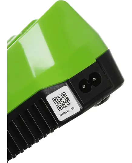 Зарядное устройство GREENWORKS G24C, 24В, 2А, на 2 аккумулятора (2931907qw), изображение 6