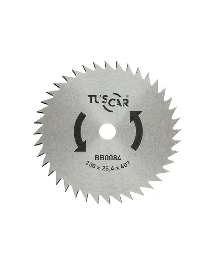 Нож для мотокосы TUSCAR BB0084, Premium, 230x25.4x40T, Saw, изображение 2