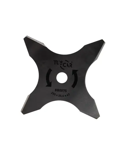 Нож для мотокосы TUSCAR BB0075, Professional, 255x25.4x2.0x4T, Multi, изображение 2