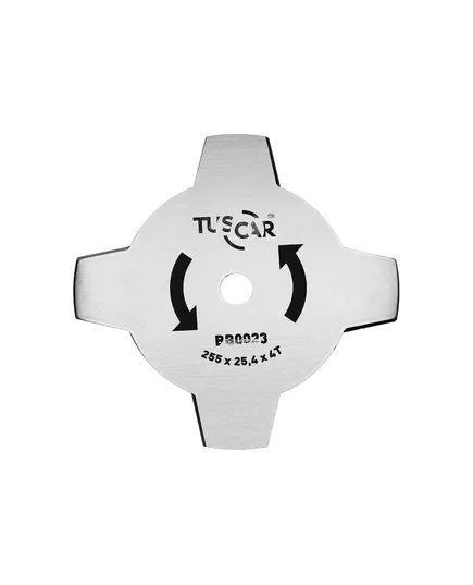 Нож для мотокосы TUSCAR BB0023, Standart, 255x25.4x4T, Multi, изображение 2