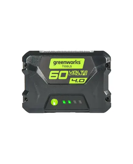 Аккумулятор GREENWORKS G60B4, 60V, 4 А.ч, Li-ion, время зарядки 60 мин (до -20°С), изображение 2