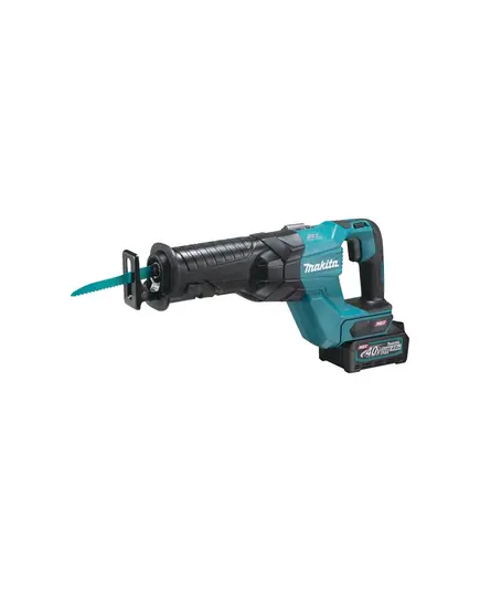 Акк. пила сабельная MAKITA JR001GZ, XGT BL 40В, ход 32 mm, рез 255 мм, без АКБ и ЗУ, изображение 2