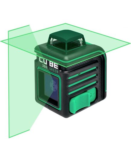 Нивелир лазерный ADA Cube 360 GREEN BASIC Edition, самовыравнивающийся, 40/70 м, точн. ±0.3 мм/1м, изображение 4
