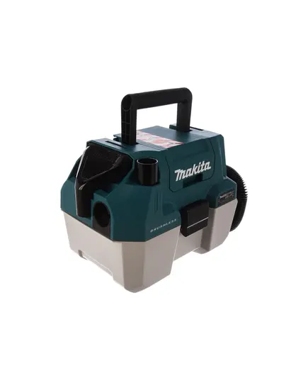 Акк. пылесос MAKITA DVC750LZ, LXT 18В, 1400 л/мин, 64 мбар, 7.5 л, 2 скор., сух./влаж., без АКБ и ЗУ, изображение 2