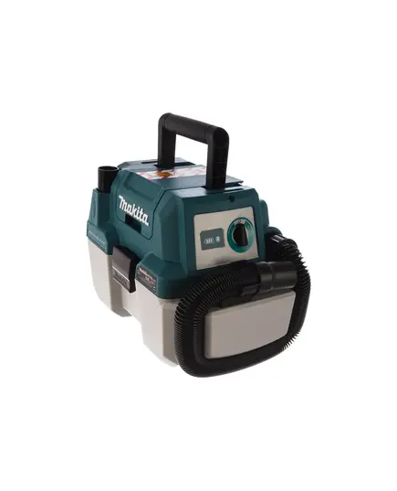 Акк. пылесос MAKITA DVC750LZ, LXT 18В, 1400 л/мин, 64 мбар, 7.5 л, 2 скор., сух./влаж., без АКБ и ЗУ, изображение 4