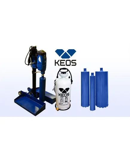 Керноотборник KEOS KB 200 (мотор KS-200 + прямой штатив KS-250S), изображение 5