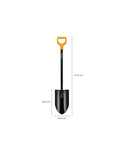Лопата штыковая Fiskars Ergocomfort 1067516, изображение 4