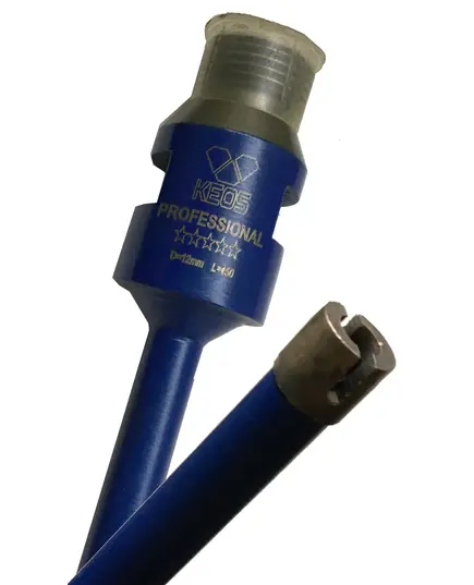Коронка алмазная KEOS ПРО ЛАЗЕР (PRO Lazer) 1/2" 012/450 (Лазерная сварка) (DCL012.450), изображение 2