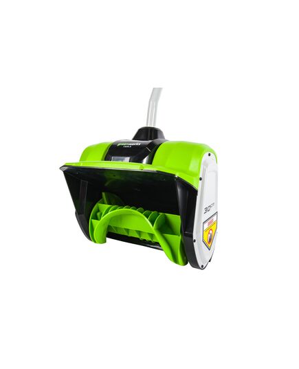 Акк. снегоуборочник GREENWORKS GD40SSK4, 40V, 30 см, бесщеточный, 1хАКБ 4 А.ч, ЗУ, снеголопата (2600807UBgw), изображение 3