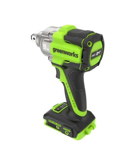 Акк. гайковерт ударный GREENWORKS IW5500, 500 Нм, без АКБ и ЗУ, изображение 2