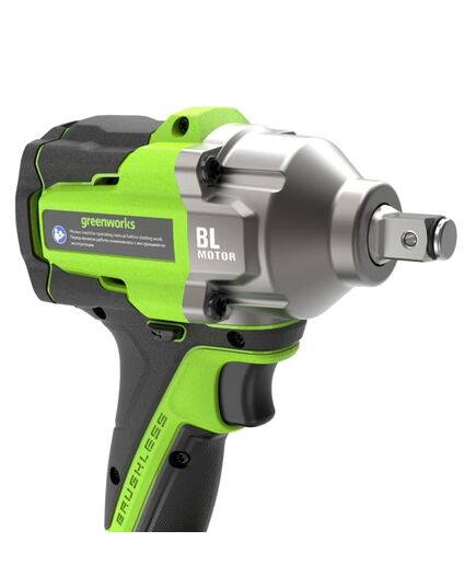 Акк. гайковерт ударный GREENWORKS IW5500, 500 Нм, без АКБ и ЗУ, изображение 11