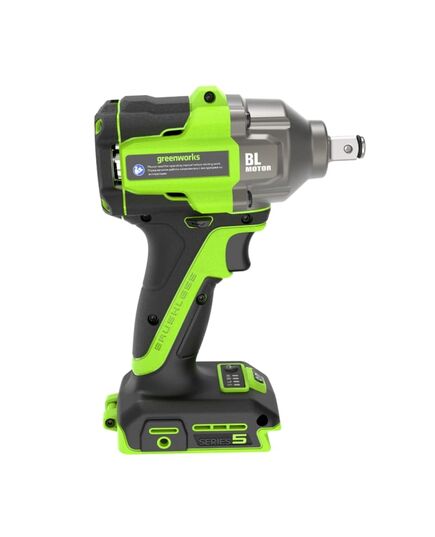 Акк. гайковерт ударный GREENWORKS IW5500, 500 Нм, без АКБ и ЗУ, изображение 7
