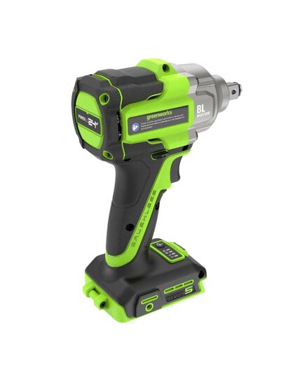 Акк. гайковерт ударный GREENWORKS IW5500, 500 Нм, без АКБ и ЗУ, изображение 8