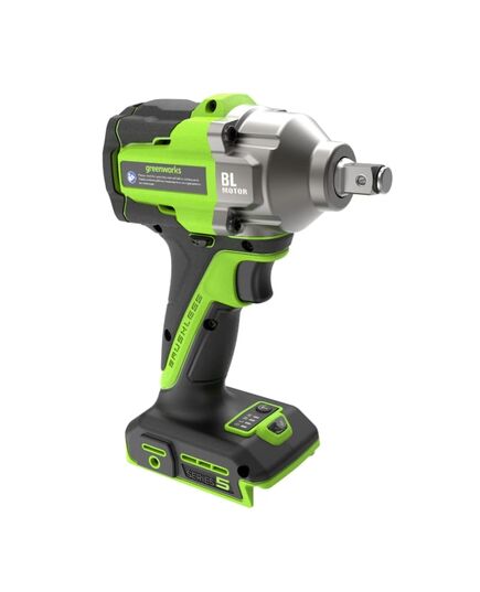 Акк. гайковерт ударный GREENWORKS IW5500, 500 Нм, без АКБ и ЗУ, изображение 6