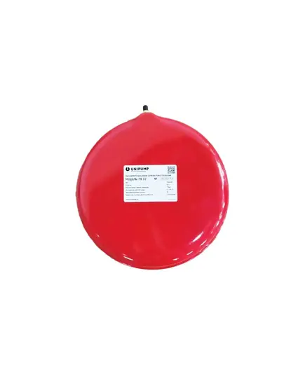 Бак расширительный UNIPUMP 12 л, плоский, EPDM, d - 320 мм, Н - 160 мм, присоед. размер 3/4", изображение 2