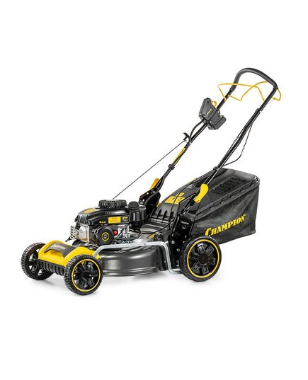 Газонокосилка бенз. CHAMPION LM4625VSE, 2.5 кВт, привод, эл.старт, 4в1, 460 мм, 55 л, 25-75 мм, 1 рычаг, 7.29 кг, изображение 2