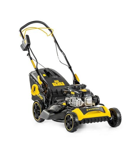 Газонокосилка бенз. CHAMPION LM4625VSE, 2.5 кВт, привод, эл.старт, 4в1, 460 мм, 55 л, 25-75 мм, 1 рычаг, 7.29 кг, изображение 4