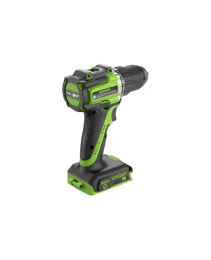 Акк. шуруповерт GREENWORKS DD560, 24В, б/щет, 0-500/0-2000 об/мин, 30/60 Нм, 1.5-13 мм, Antikickback, LED, без АКБ и ЗУ (3708407), изображение 5