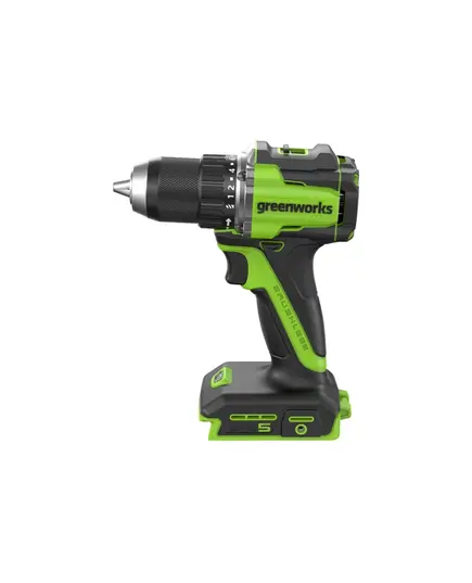 Акк. шуруповерт GREENWORKS DD560, 24В, б/щет, 0-500/0-2000 об/мин, 30/60 Нм, 1.5-13 мм, Antikickback, LED, без АКБ и ЗУ (3708407), изображение 2