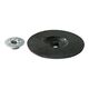 Тарелка опорная ПРАКТИКА 125мм для МШУ М14, крепление гайкой