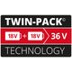 Аккумулятор EINHELL PXC-Twinpack, 2x18В 5.2Aч Li-ion, изображение 6