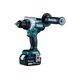Аккумуляторный шуруповерт MAKITA DDF486RTJ, LXT BL, 2x5.0Ач, ЗУ, Makpac