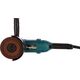 Угловая шлифмашина MAKITA GA5021, 125мм, 1050Вт, удлиненная задняя рукоятка, изображение 8