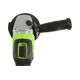 Аккумуляторная угловая шлифмашина GREENWORKS GD24AG, 125мм, бесщеточ. двиг., 1х2Ач., ЗУ, изображение 2