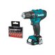 Аккумуляторный шуруповерт MAKITA DF333DYX14, 2х1.5Ач, ЗУ, набор бит D-31083, изображение 2
