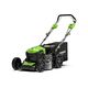 Газонокосилка аккумуляторная GREENWORKS GD40LM46SP, 40В, самоходная