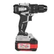 Аккумуляторный шуруповерт ударный ИНТЕРСКОЛ ДАУ-13/36В 50, бесщеточный, 2х2Ач, ЗУ, кейс, изображение 3