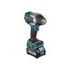 Аккумуляторный гайковерт ударный MAKITA TW007GD201, XGT BL 40В, 1/2", 760Нм, изображение 5