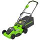 Аккумуляторная газонокосилка GREENWORKS GD40LM16X, 40V, без АКБ и ЗУ