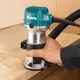 Фрезер кромочный MAKITA RT0702C, 710Вт, 10000-34000об/м, цанга 6 и 8 мм, копир. втулка, паралл. упор, ключ - 2шт, изображение 5