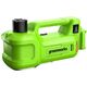 Аккумуляторный домкрат GREENWORKS G24 JACK грузопод. до 3 тн., высота подъема 155-445 мм. (без АКБ и ЗУ) от магазина Планета Инструмент Аккумуляторный домкрат GREENWORKS G24 JACK грузопод. до 3 тн., высота подъема 155-445 мм. (без АКБ и ЗУ)