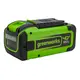 Аккумулятор GREENWORKS G40B8, 40В 8Ач Li-ion время зарядки от 120 до 240мин (2951607) от магазина Планета Инструмент Аккумулятор GREENWORKS G40B8, 40В 8Ач Li-ion время зарядки от 120 до 240мин (2951607)