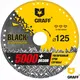 Диск алмазный GRAFF Black 125хх22.23мм отрезной по металлу