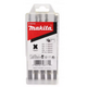 Набор буров MAKITA SDS-PLUS 5 шт. (5, 6, 7, 8, 10х160), изображение 2